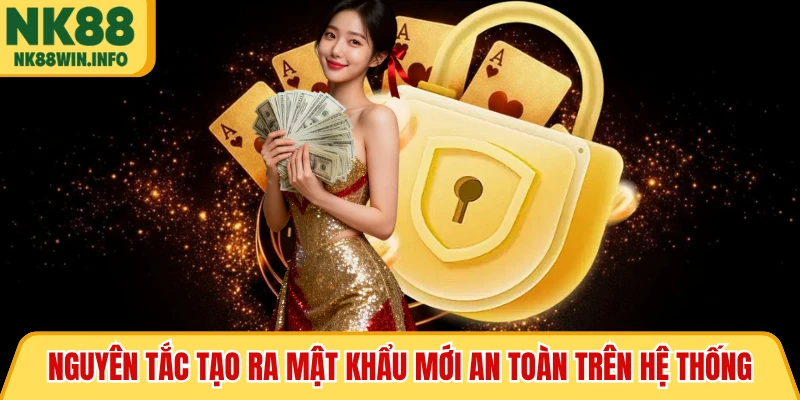 Nguyên tắc tạo ra mật khẩu mới an toàn trên hệ thống